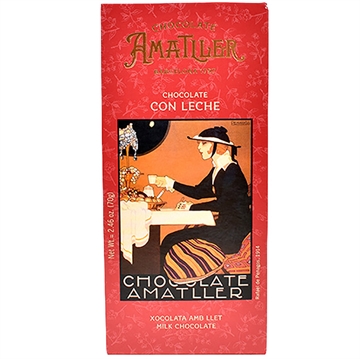 Amatller lys sjokolade - 70g